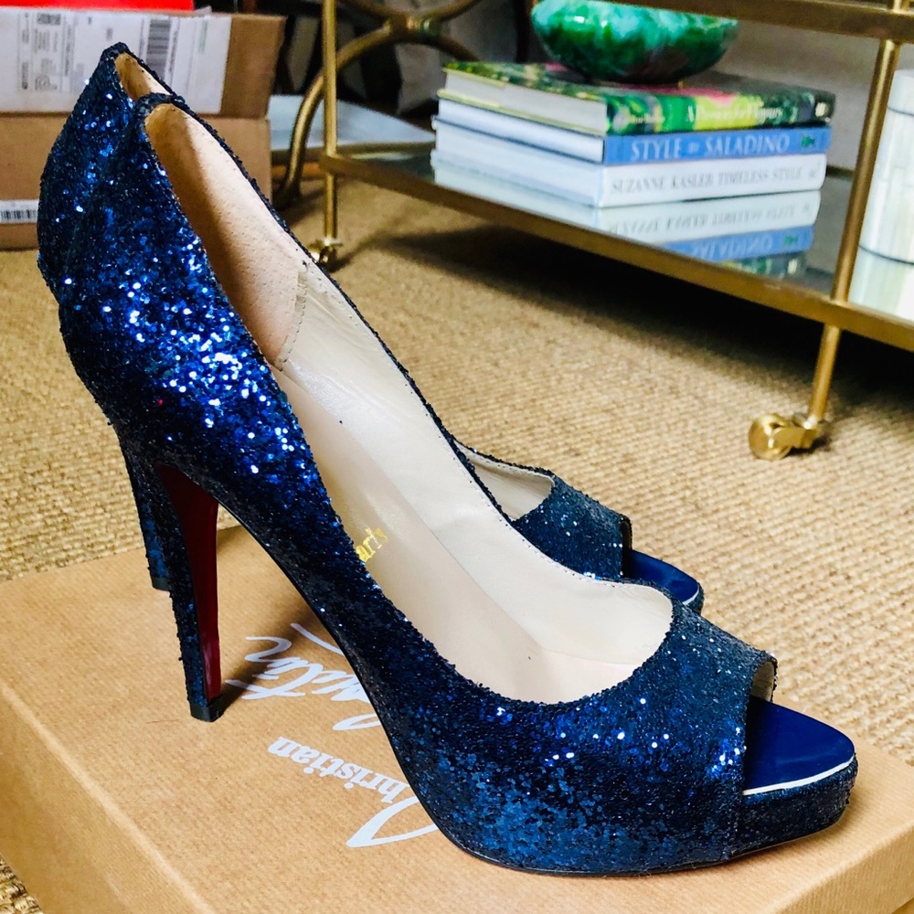 Blue Evening pumps